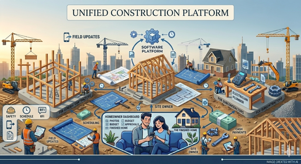 Construction Company Software for Contractors, Subs, and Homeowners