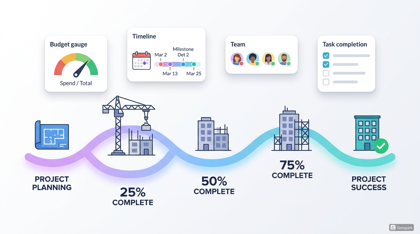 Construction Project Tracker Tool - Constant Builder