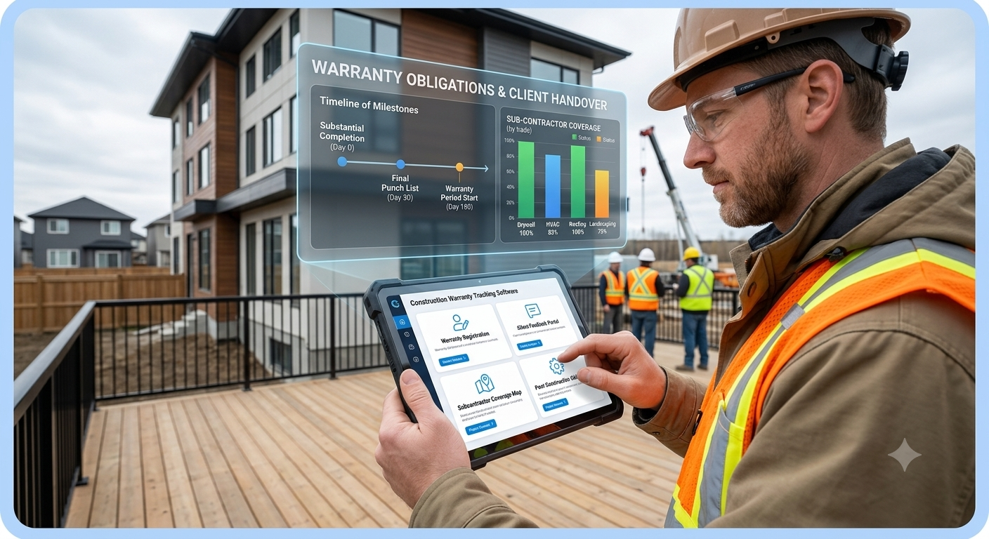 Construction Warranty Management Software- Constant Builder Houston Texas.