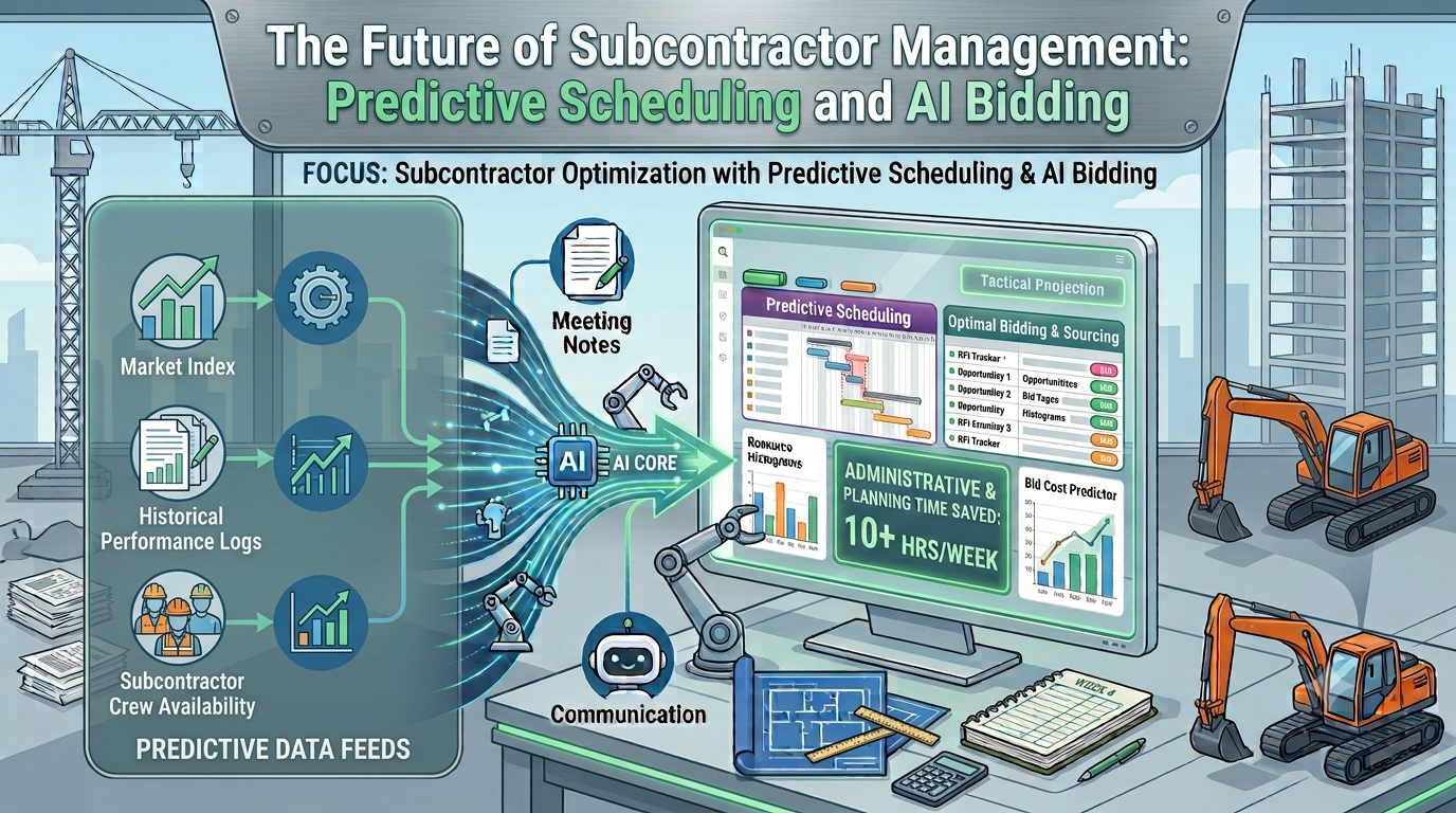 Future of Subcontractor Management: Predictive Scheduling Constant Builder